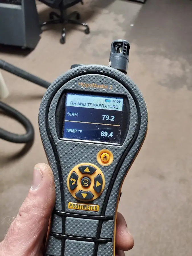 Moisture meter humidity assessment for Mold Remediation & Removal in Pembroke Pines