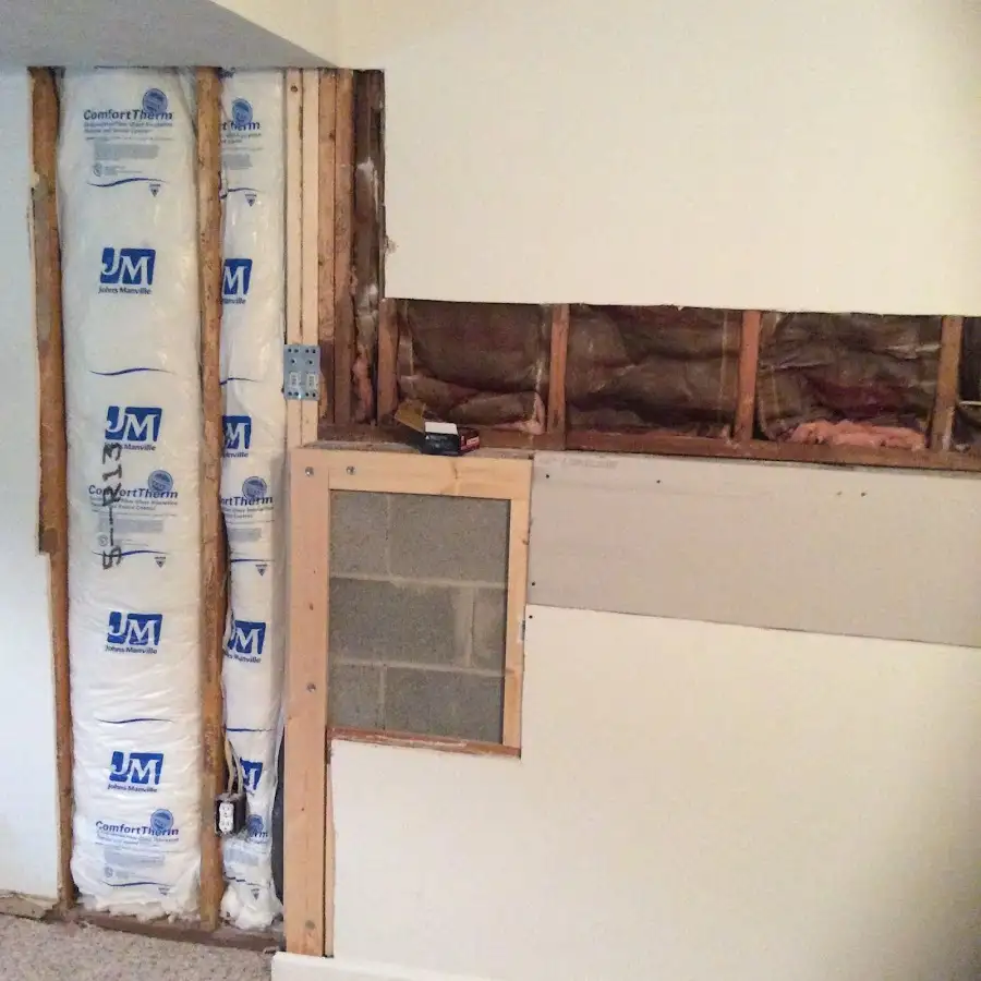 Wall insulation replacement during Odor Removal & Deodorization in Pembroke Pines